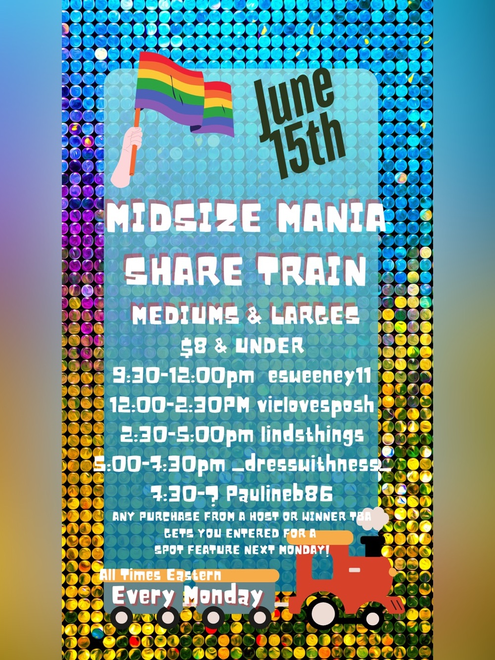 Midsize Mania Share Show Train w/feature @missmobb - Picture 4 of 11